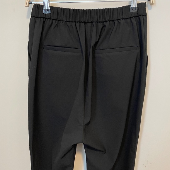 Zara black jogger style tapered pull on pants - Picture 5 of 6
